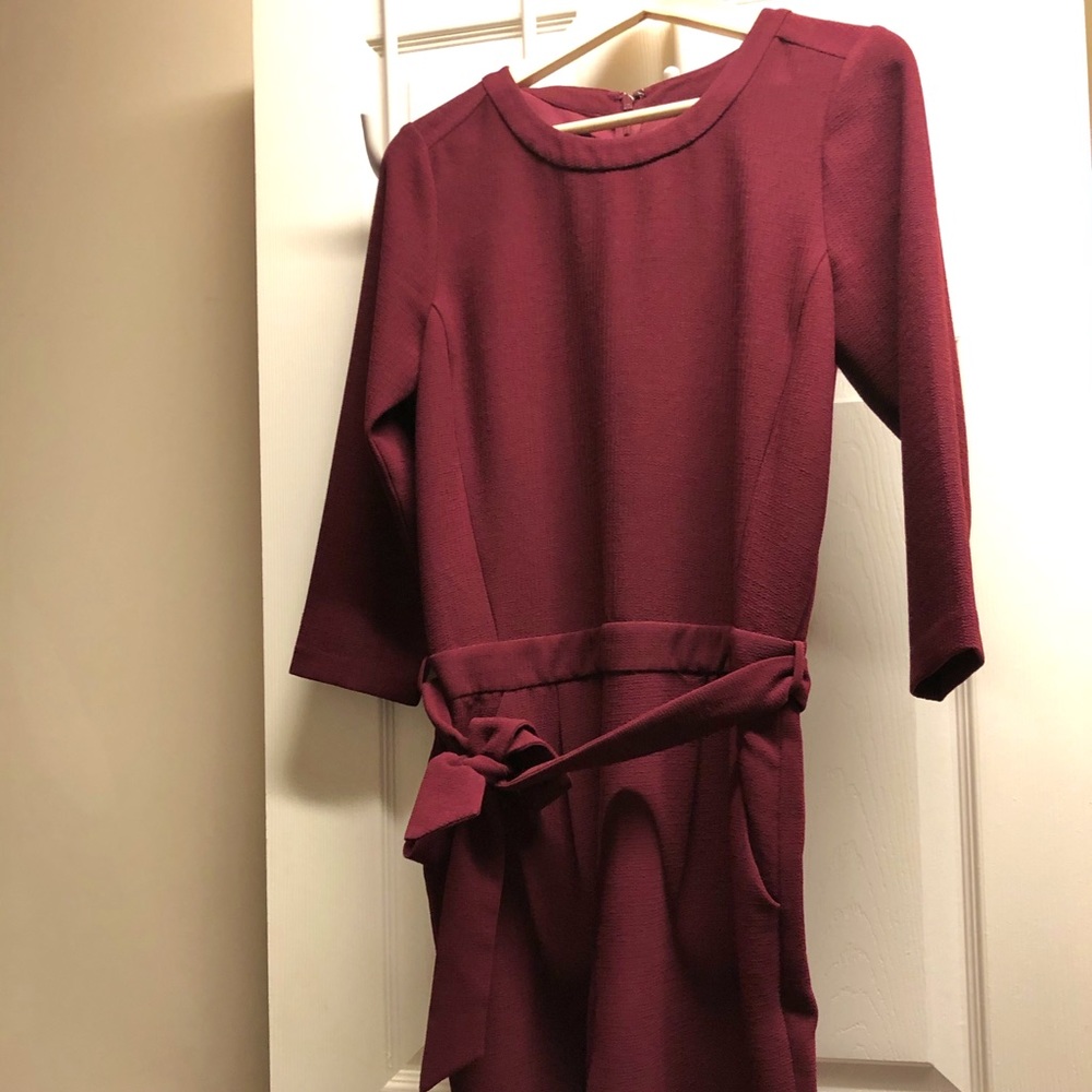 Madewell jumpsuit in wine color